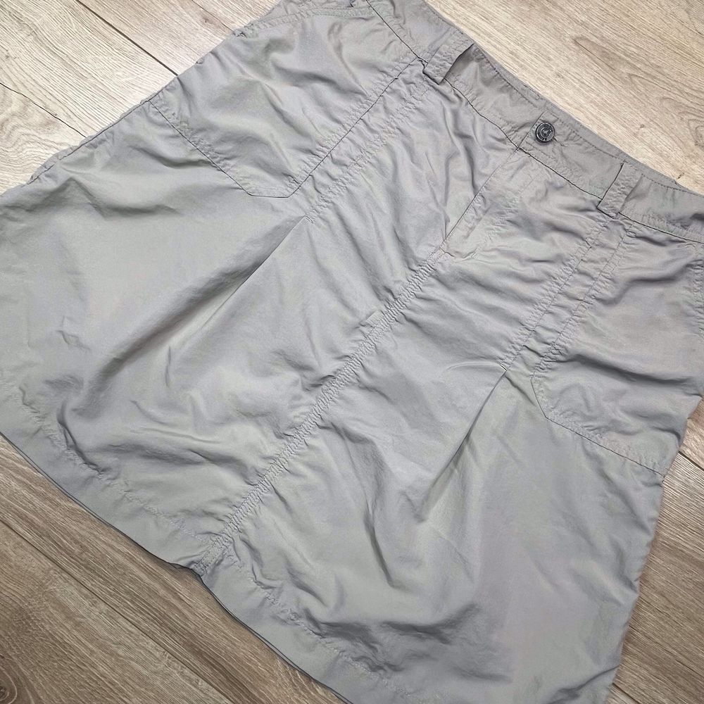 Eddie Bauer Active Fit Quick Dry Skirt Womens Size Large Beige Hiking Jogger